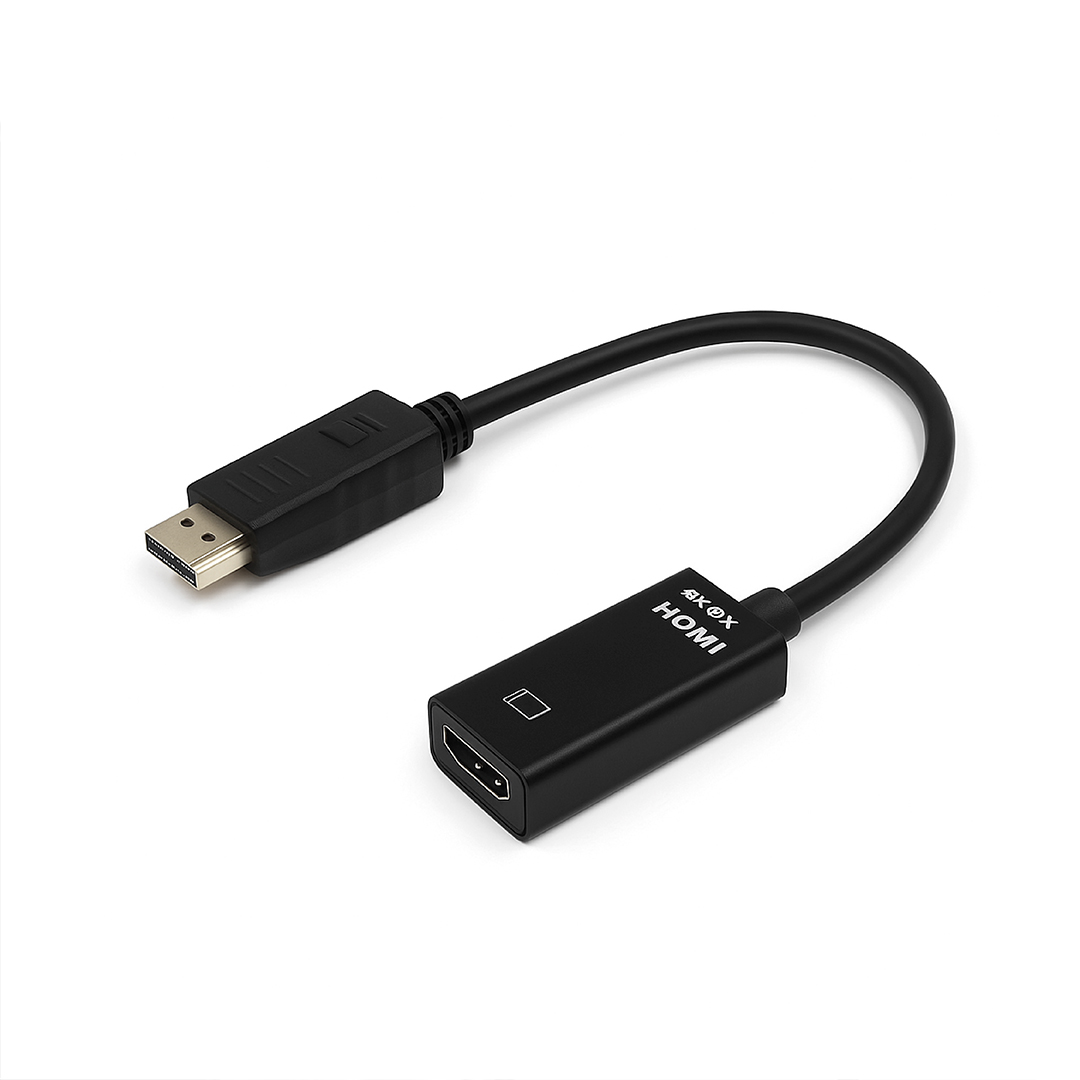 CABLE ADAPTADOR DISPLAYPORT DP A HDMI HEMBRA NEGRO - SM-C7824 - 3