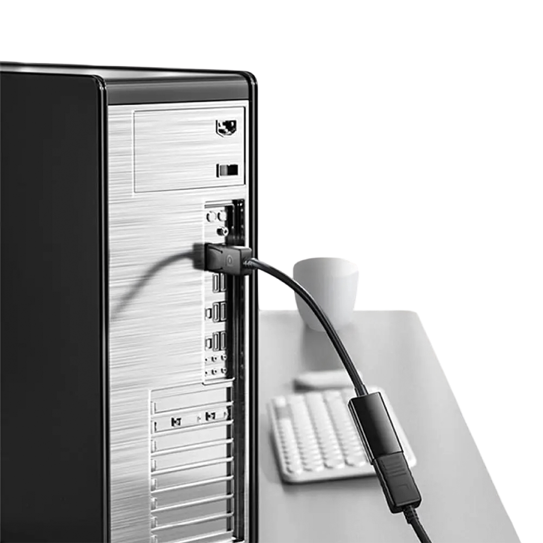 CABLE ADAPTADOR DISPLAYPORT DP A HDMI HEMBRA NEGRO - SM-C7824 - 5