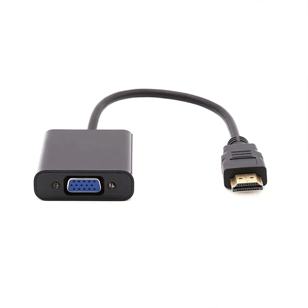 ADAPTADOR HDMI A VGA NEGRO - HDMI-TO-VGA - 3