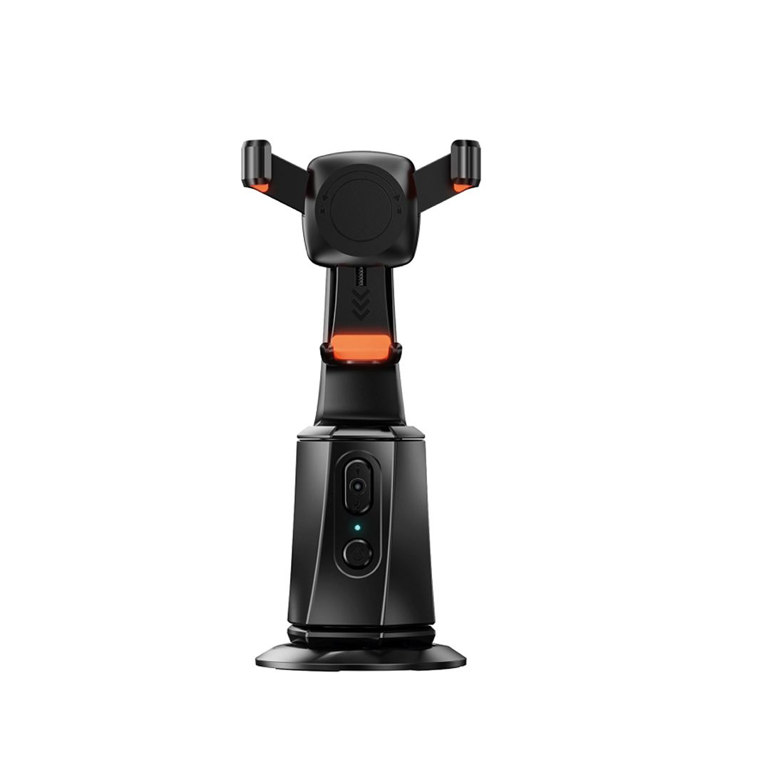 SOPORTE CELULAR GIMBAL S1 CON SEGUIMIENTO FACIAL AUTOMATICO GIRO 360° LED-HX1504 - 4