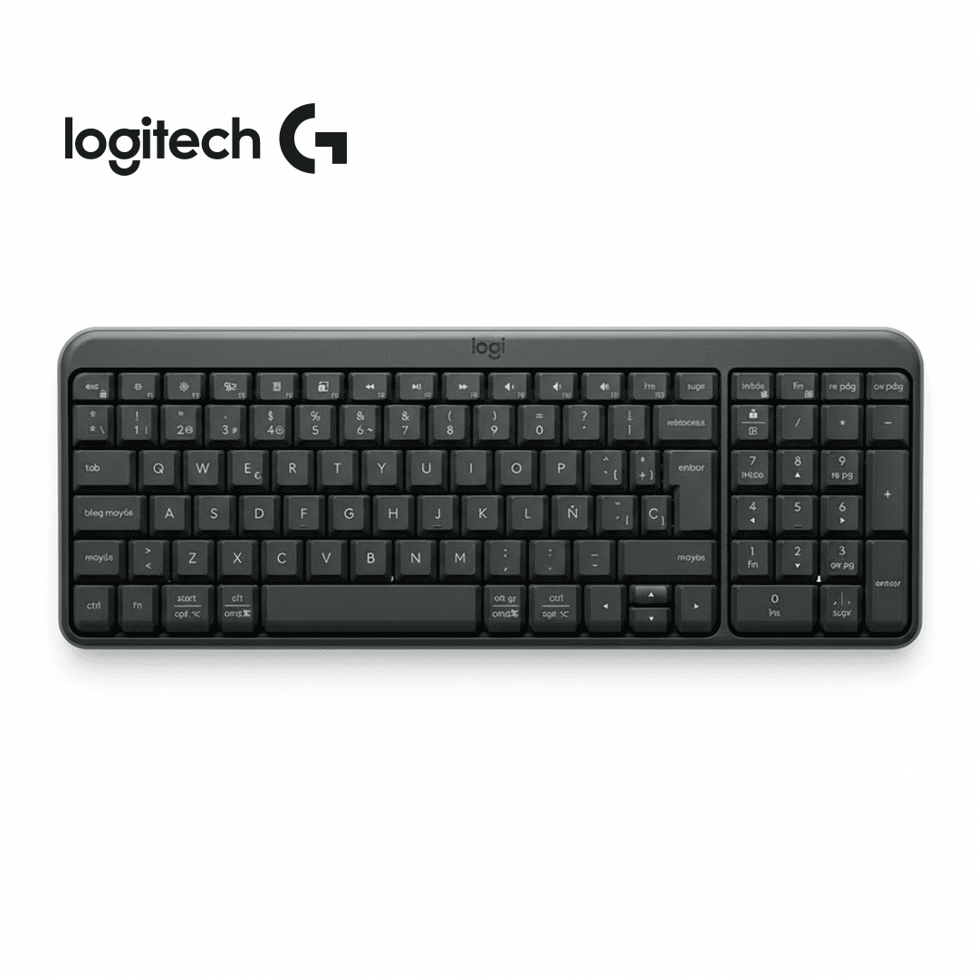 LOGITECH TECLADO K250 INALÁMBRICO COMPACTO BLUETOOTH NEGRO - 1