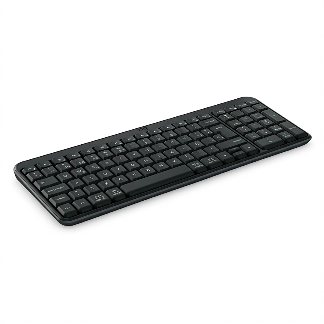 LOGITECH TECLADO K250 INALÁMBRICO COMPACTO BLUETOOTH NEGRO - 3