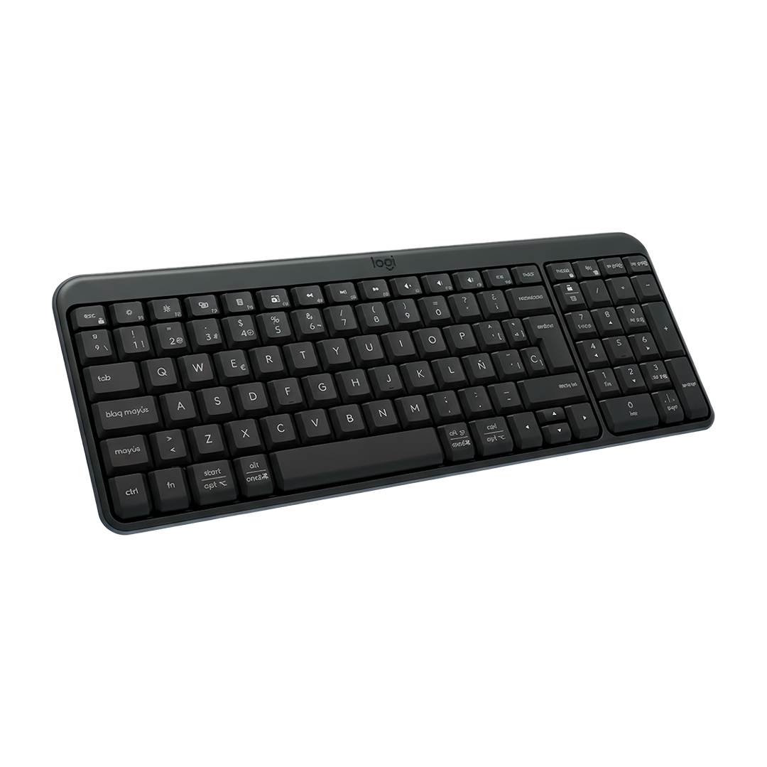 LOGITECH TECLADO K250 INALÁMBRICO COMPACTO BLUETOOTH NEGRO - 4