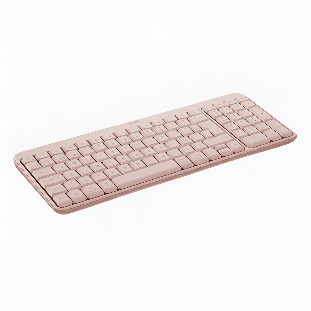 LOGITECH TECLADO K250 INALÁMBRICO COMPACTO BLUETOOTH ROSA - 3
