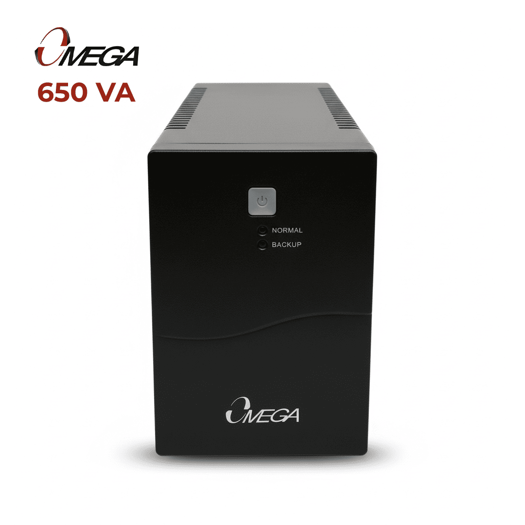 OMEGA UPS 461652 6 SALIDAS 220V/650VA 15 MIN AUTONOMÍA - 1