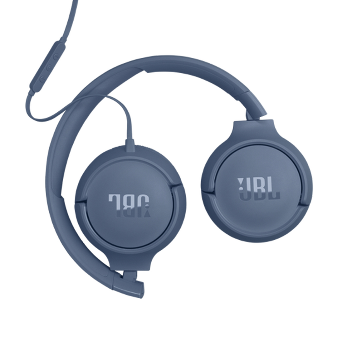 JBL AUDÍFONO TUNE 520C USB-C ON-EAR PURE BASS AZUL - 6