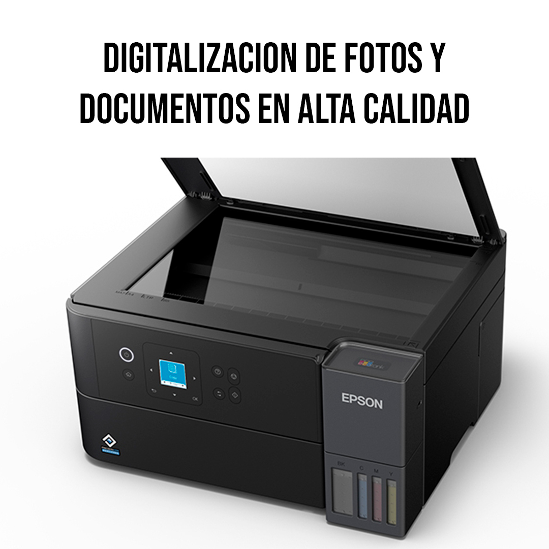 EPSON IMPRESORAECOTANK L4360 WIFI DÚPLEX 3EN1 NEGRA - 5