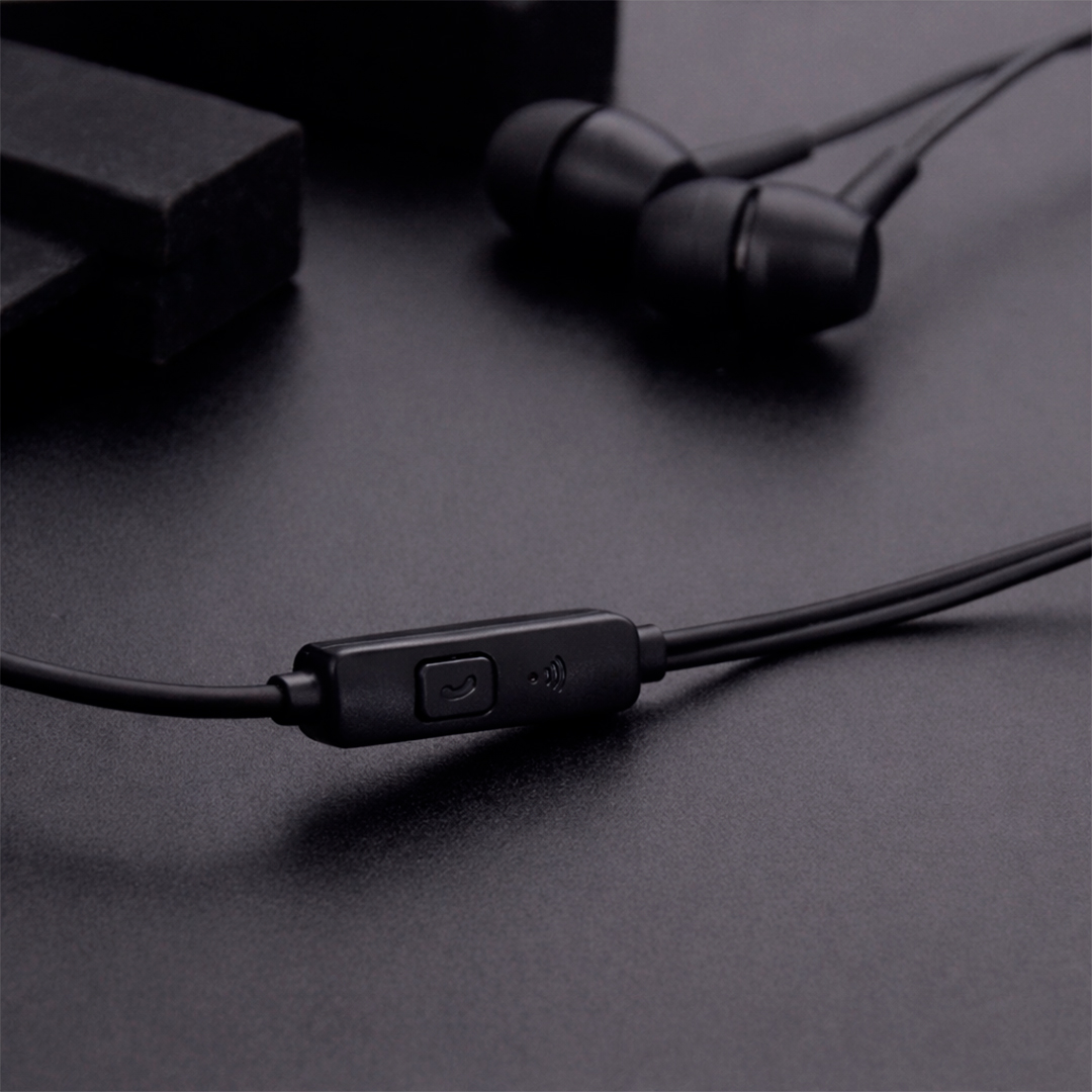 AUDÍFONOS NPHE-06 JACK 3.5MM STEREO NEGRO - 6