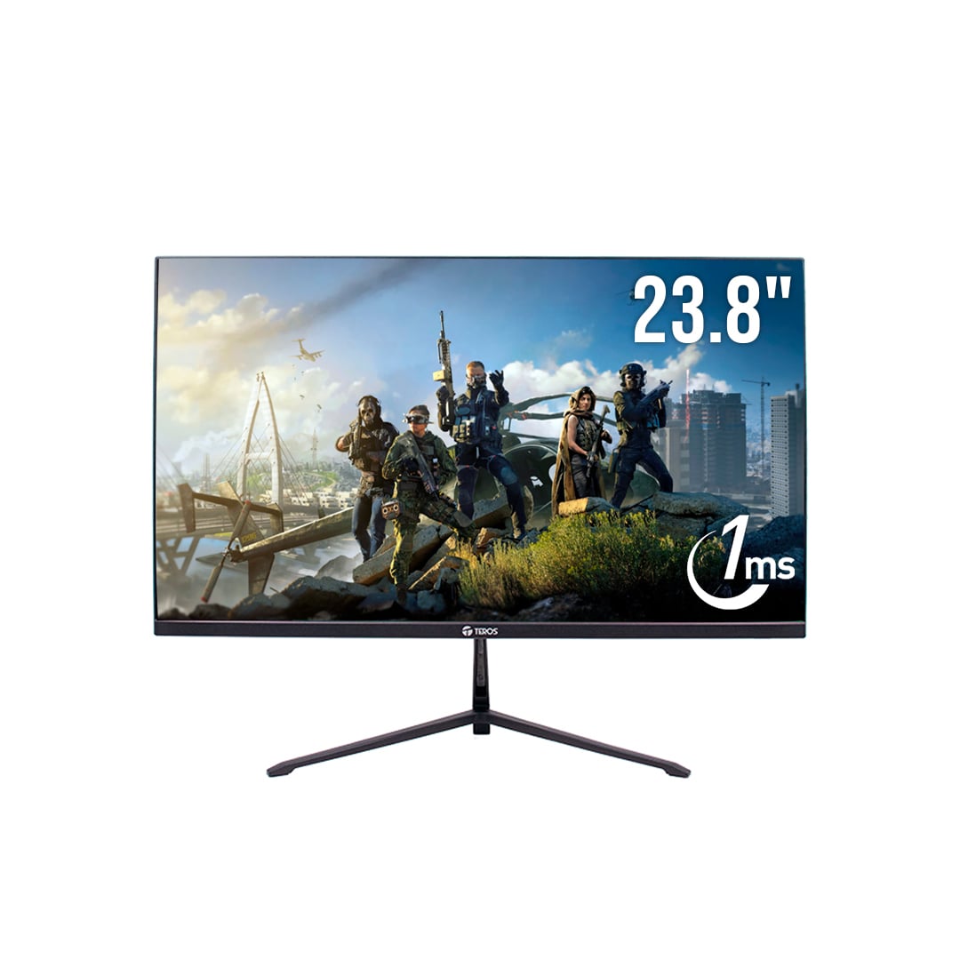 TEROS TE-2476G MONITOR CURVO GAMING 23.8' FHD 180HZ 1MS - 1