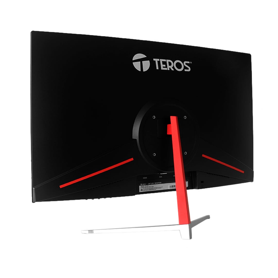 TEROS TE-2402S MONITOR CURVO 23.8' FHD 100HZ 1MS HDMI VGA NEGRO - 4