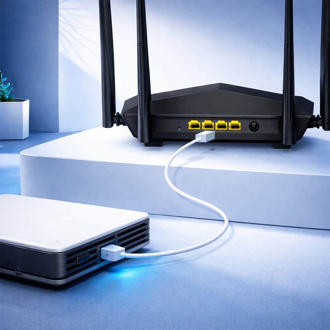 TENDA ROUTER WIFI AC6 AC1200 DOBLE BANDA 4 ANTENAS - 5