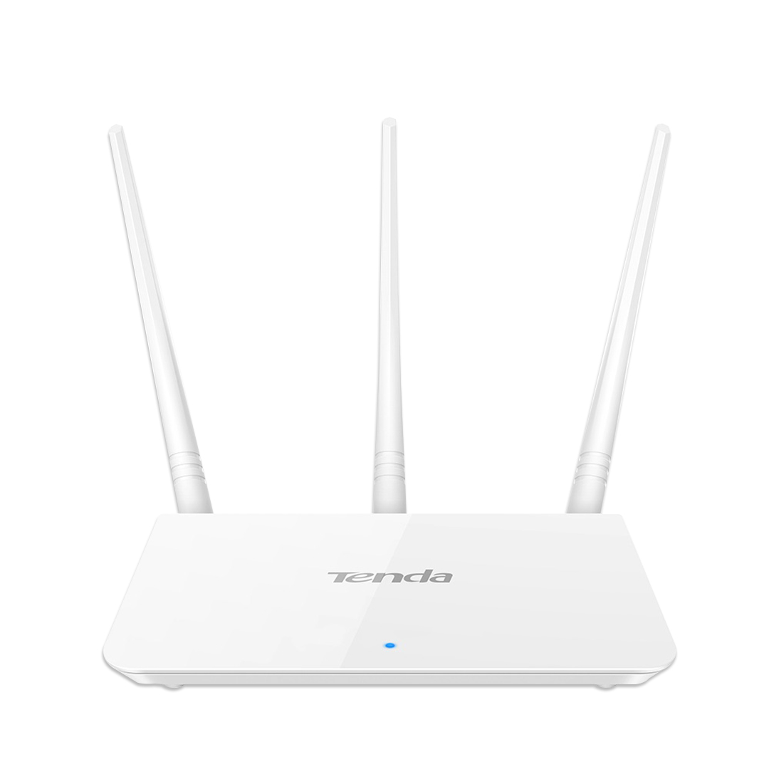 TENDA ROUTER WIFI F3 N300 300MBPS 3 ANTENAS BLANCO - 2