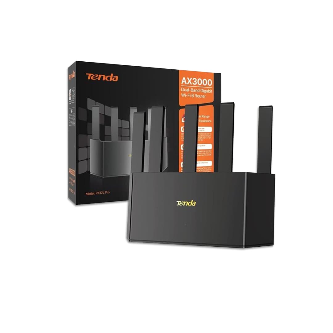 TENDA ROUTER WIFI 6 TX2L PRO AX1500 GIGABIT 5 ANTENAS - 3