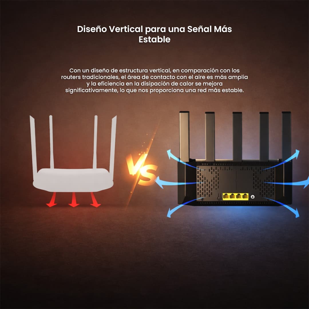 TENDA ROUTER WIFI 6 TX2L PRO AX1500 GIGABIT 5 ANTENAS - 7