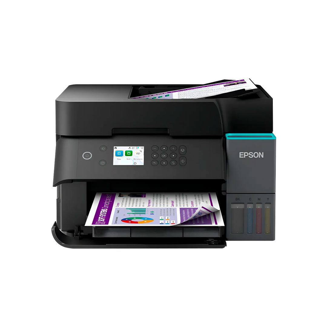 EPSON IMPRESORA MULTIFUNCIONAL ECOTANK L6370 WIFI DÚPLEX NEGRA - 2