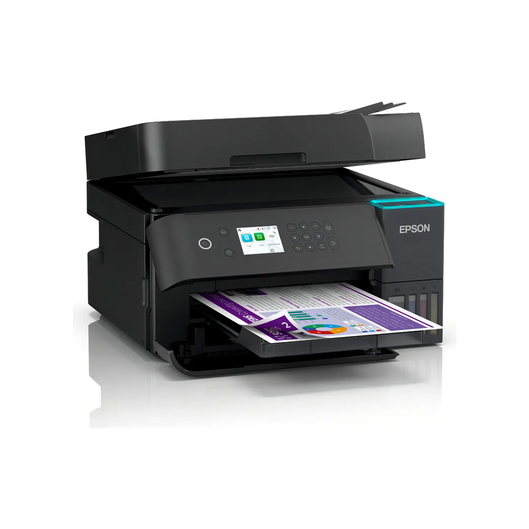 EPSON IMPRESORA MULTIFUNCIONAL ECOTANK L6370 WIFI DÚPLEX NEGRA - 4