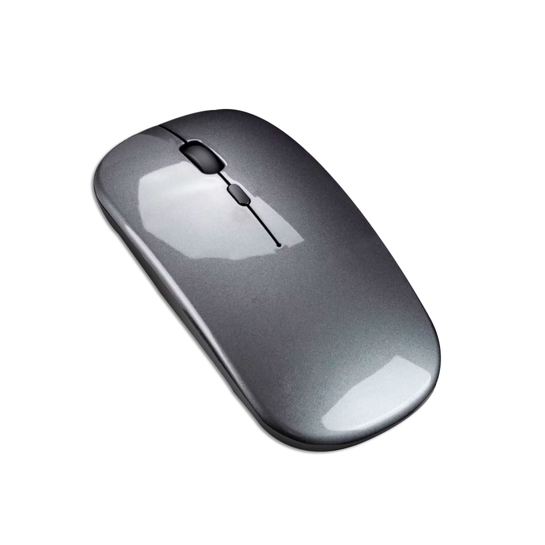 MOUSE INALÁMBRICO RGBM-02 BLUETOOTH 2.4G RGB 1200 DPI GRIS - 5