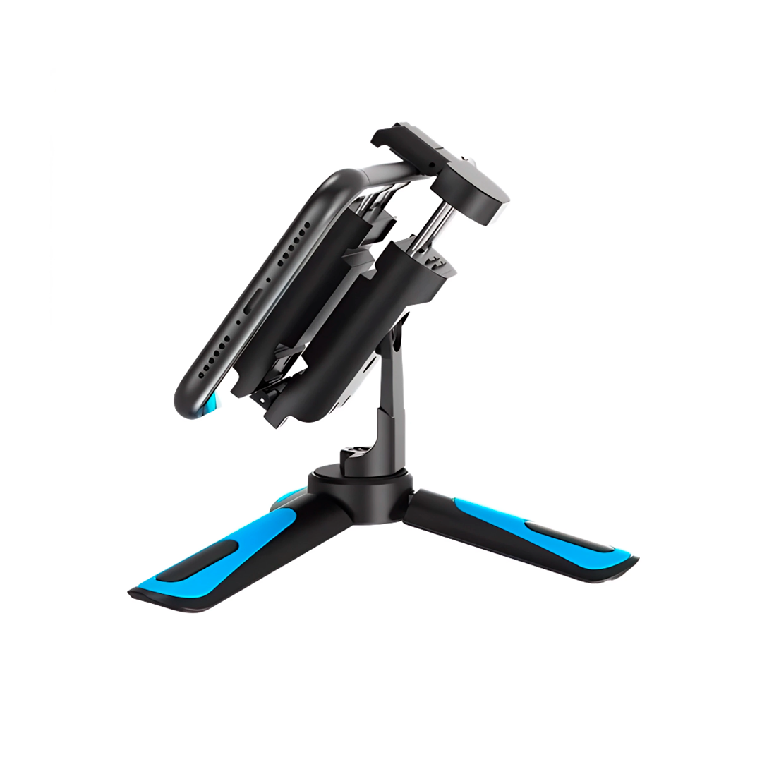 APEXEL APL-JJ08 MINI TRÍPODE FLEXIBLE PORTÁTIL NEGRO AZUL - 5