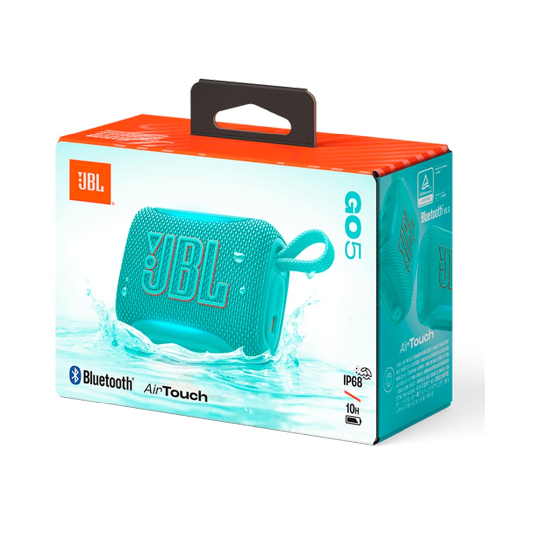 JBL PARLANTE BLUETOOTH GO 5 IP68 10HRS AURACAST PORTÁTIL TURQUESA - 5