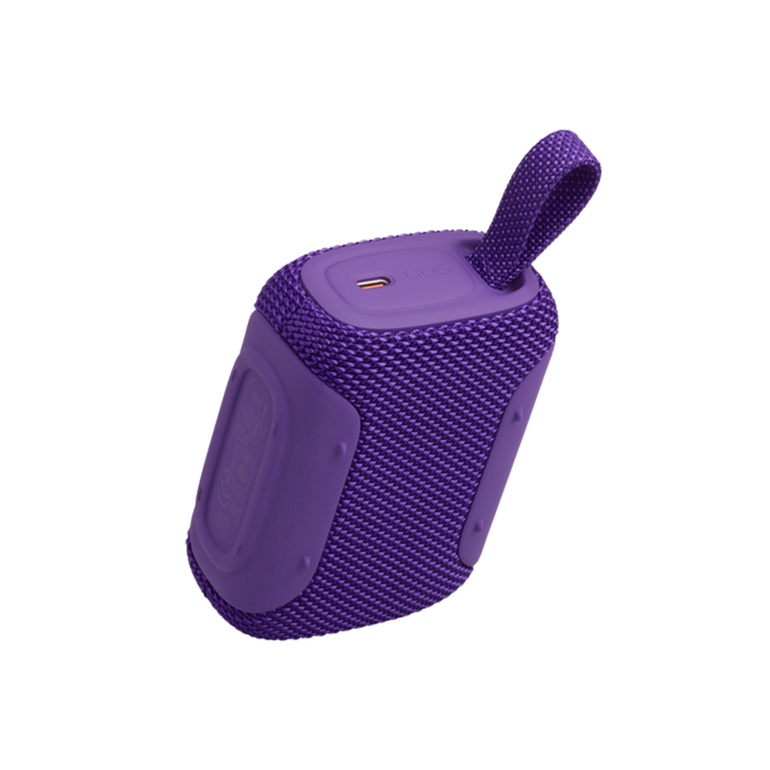 JBL PARLANTE BLUETOOTH GO 5 IP68 10HRS AURACAST PORTÁTIL PÚRPURA - 4