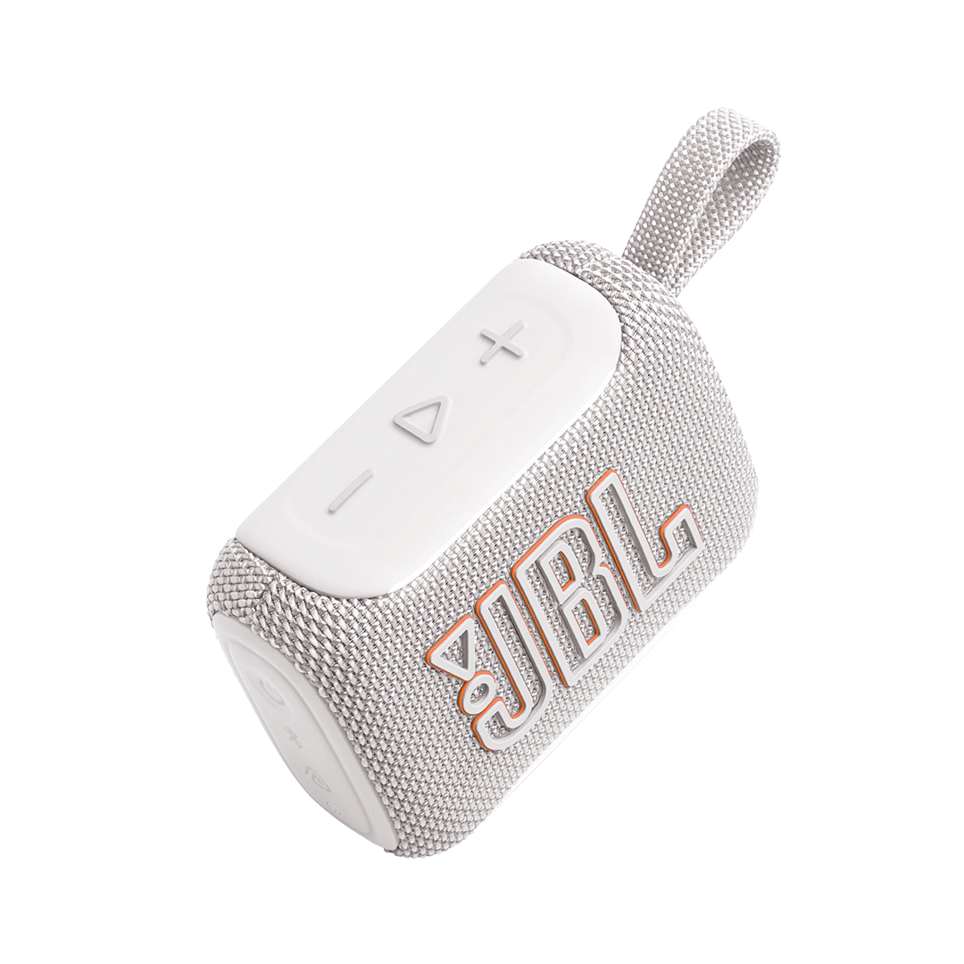 JBL PARLANTE BLUETOOTH GO 5 IP68 10HRS AURACAST PORTÁTIL BLANCO - 3