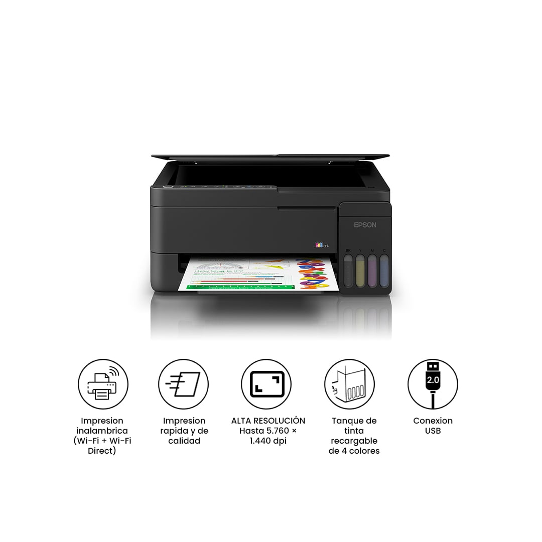 EPSON IMPRESORA MULTIFUNCIONAL ECOTANK L3350 WIFI TINTA CONTINUA - 1