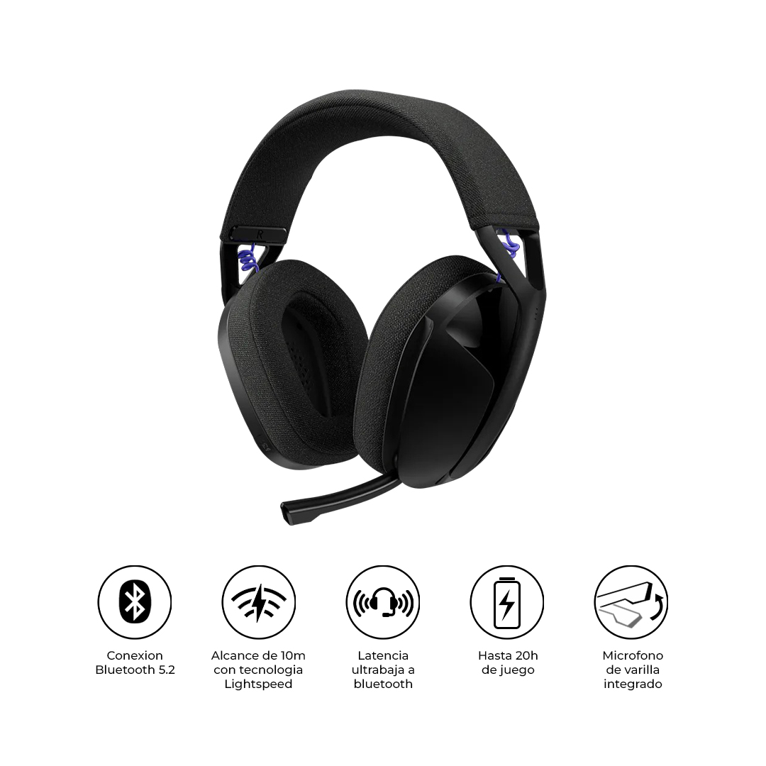 LOGITECH AUDÍFONOS GAMER G321 LIGHTSPEED INALÁMBRICOS - 1