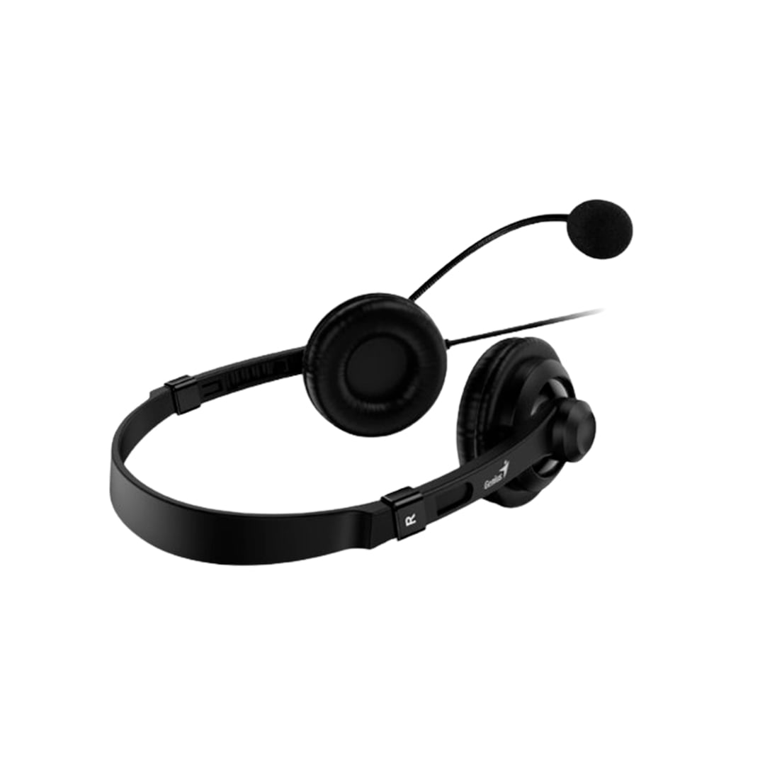GENIUS HS-230U AUDÍFONOS USB CON MICRÓFONO PARA PC LAPTOP NEGRO - 3