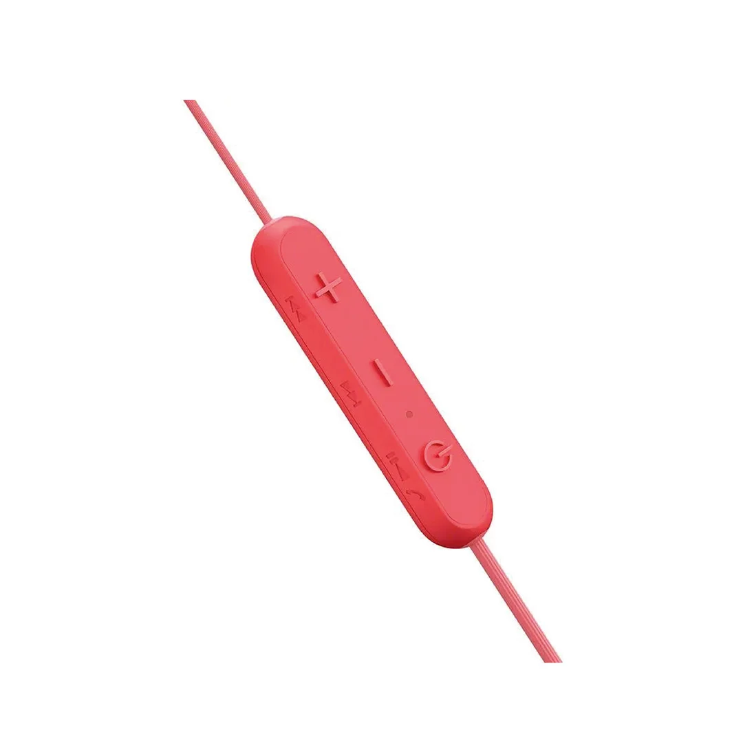 SONY AUDÍFONOS BLUETOOTH WI-C300 BATERÍA 8 HRS ROJO - 2