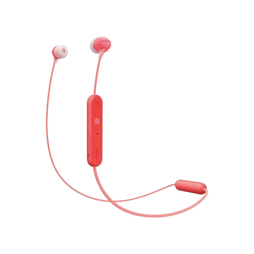 SONY AUDÍFONOS BLUETOOTH WI-C300 BATERÍA 8 HRS ROJO - 3
