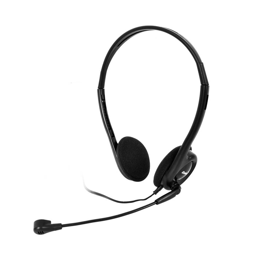 GENIUS AUDIFONOS HS-200C PC 3.5MM MICRÓFONO NEGRO - 3