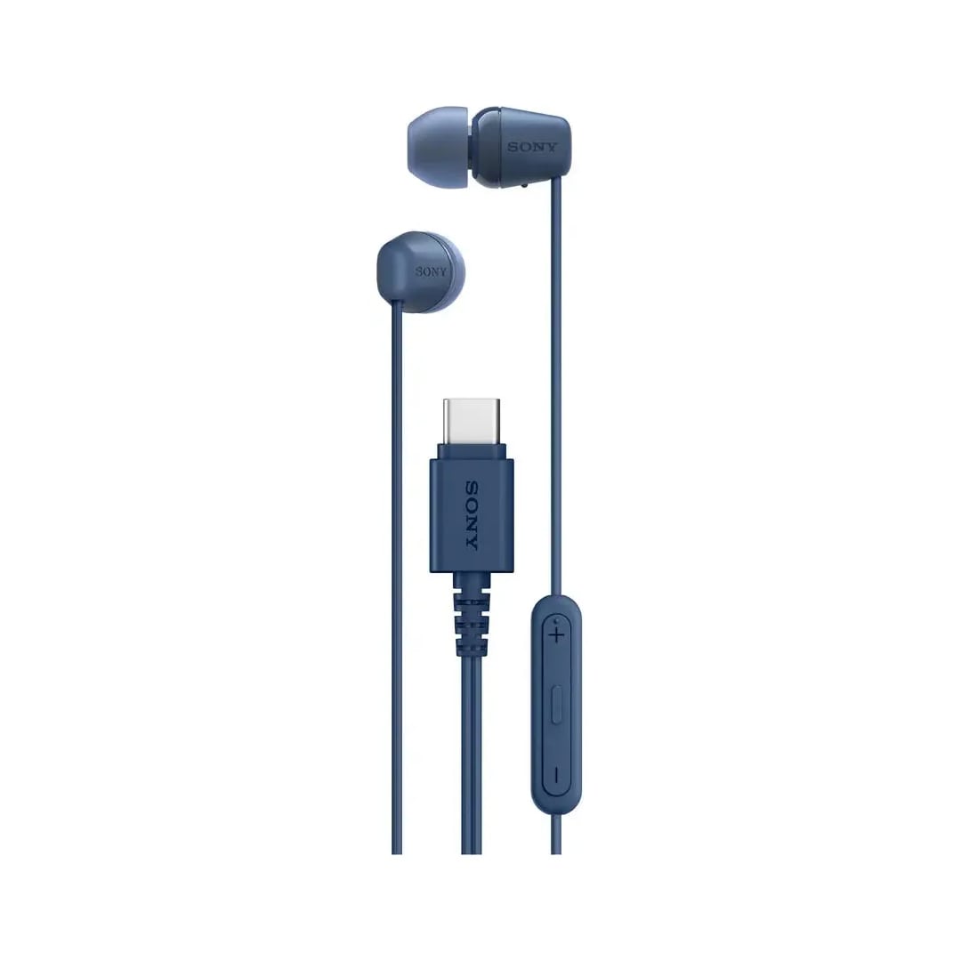 AUDÍFONOS SONY IER-EX15C USB-C IN EAR AZUL - 2