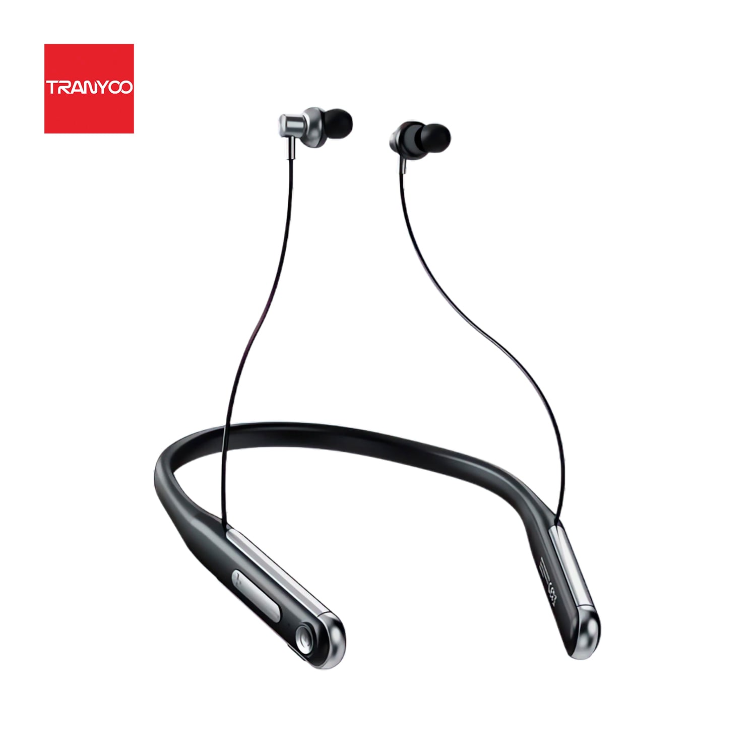 TRANYOO AUDÍFONOS T-M15 BLUETOOTH SPORT IN-EAR NEGRO - 1