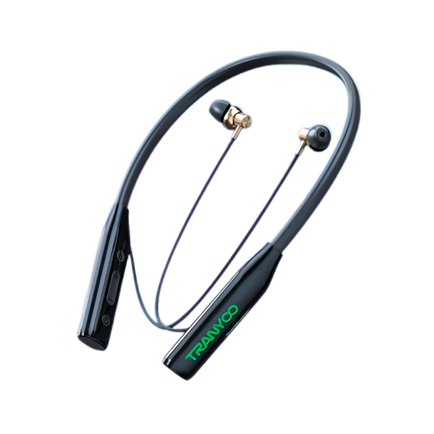 AUDÍFONOS TRANYOO T-M31 BLUETOOTH 5.4 CUELLO NEGRO - 3
