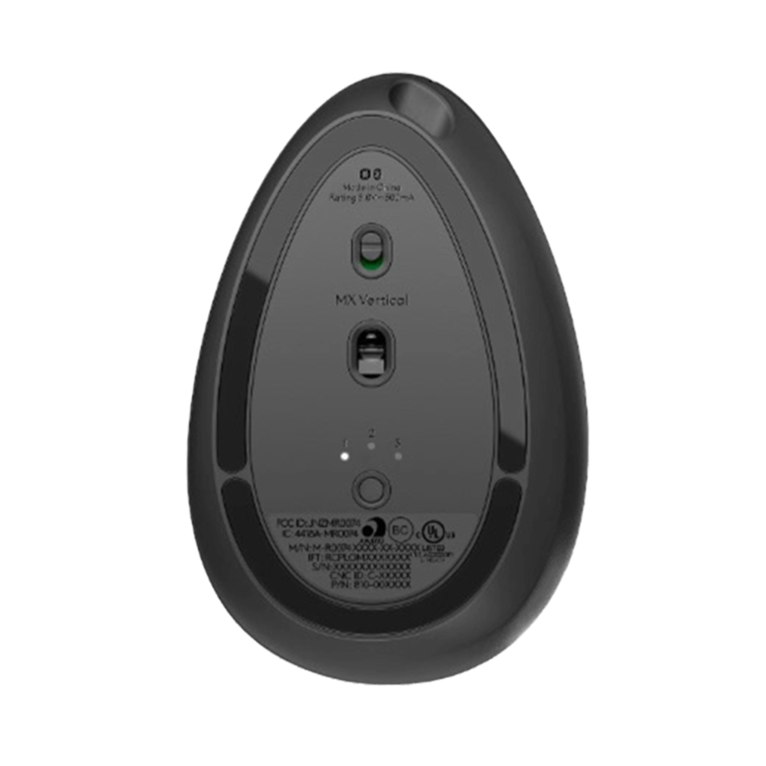 LOGITECH MOUSE ERGO AVANZADO MX VERTICAL CONEXIÓN BTH RECEPTOR USB CABLE TIPO-C - 5