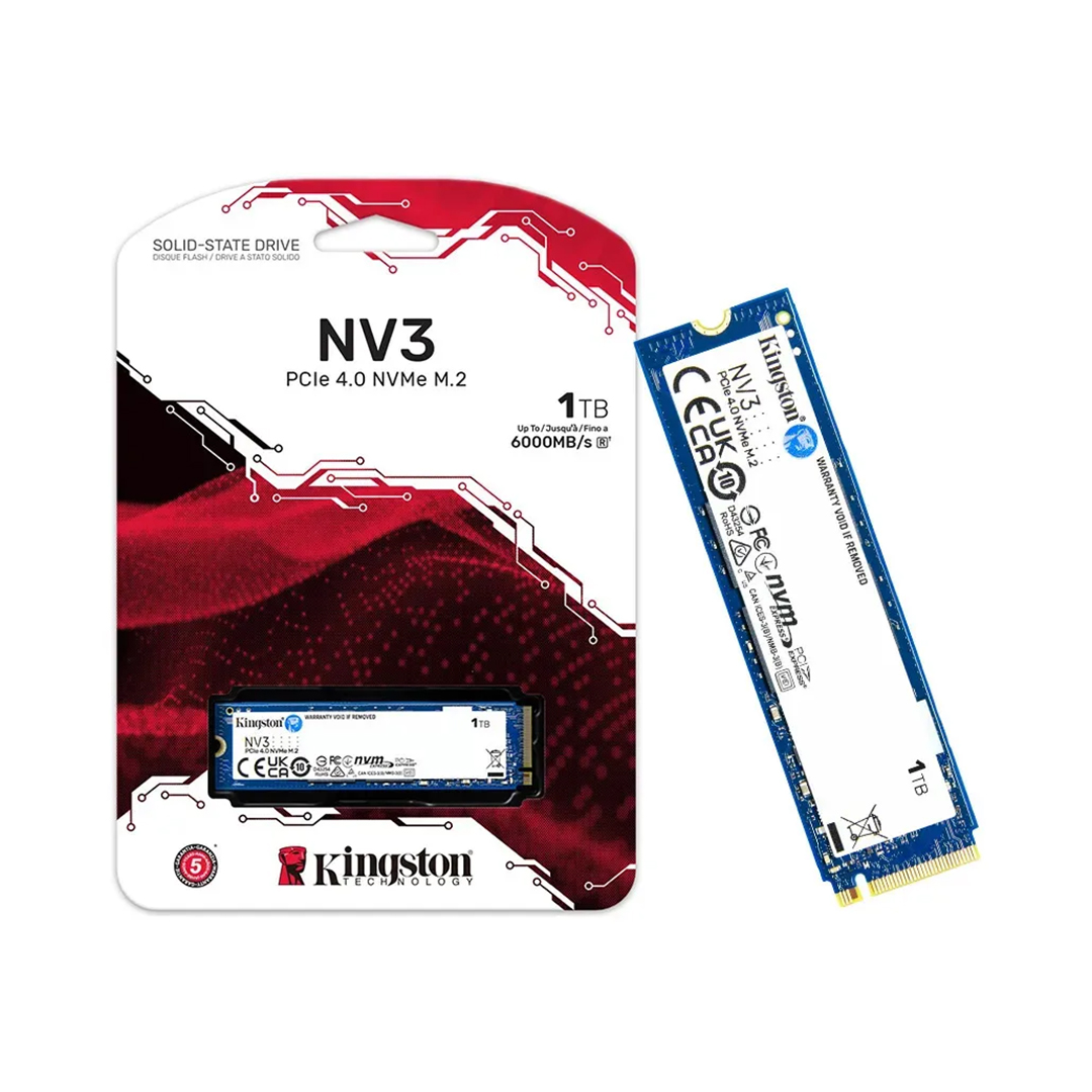 KINGSTON DISCO DURO SOLIDO SSDNV3 1TB M.2 NVME PCIE 4.0 6000MB/S - 2