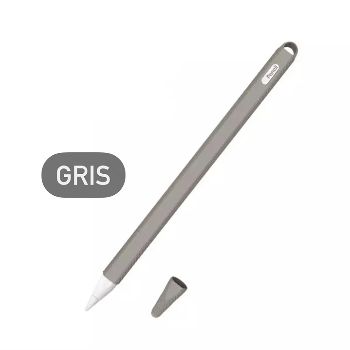 PROTECTOR PARA APPLE PENCIL PRIMERA GENERACION GRIS - 1