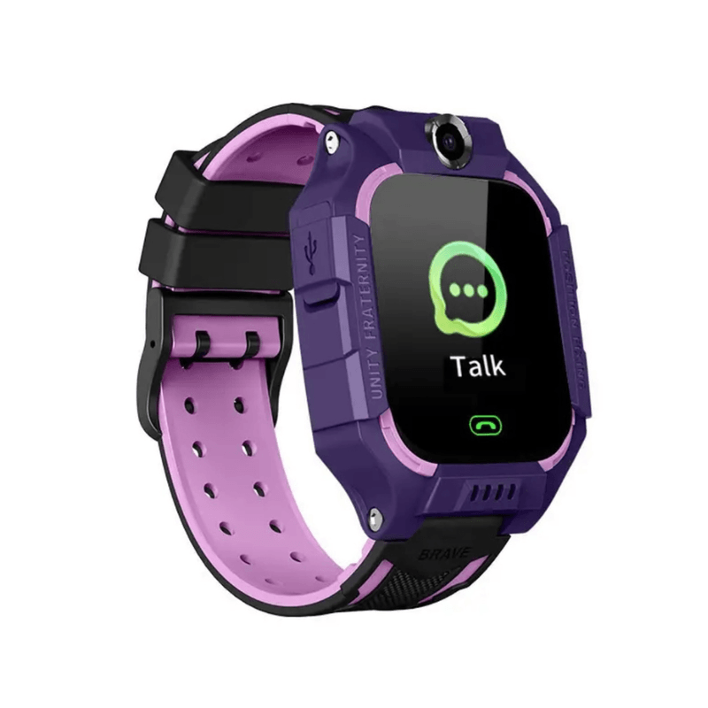 SMARTWATCH Q19 CHIP LLAMADAS RASTREO CÁMARA MORADO - 1
