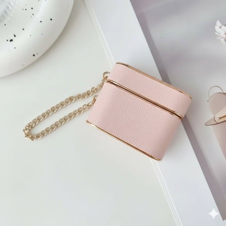 CASE GLAM PARA AIRPODS PRO 2  ROSADO - 2