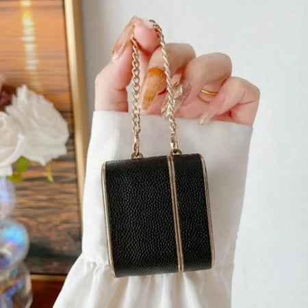 CASE GLAM PARA AIRPODS PRO 2  NEGRO - 3