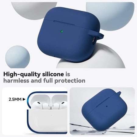 CASE PARA AIRPODS PRO 3 AZUL - 2