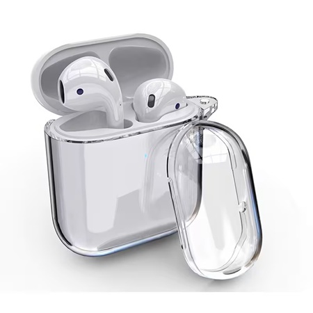 CASE TPU PARA AIRPODS 4 GEN TRANSPARENTE - 3
