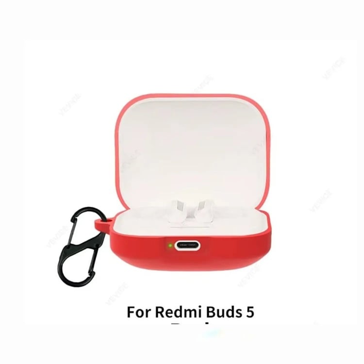CASE PARA REDMI BUDS 5 ROJO - 1