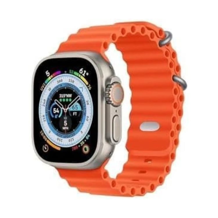 SMARTWATCH KW28 ULTRA 3 (CON 7 CORREAS) PLATA - 1