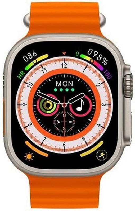 SMARTWATCH KW23 ULTRA 3 (3 CORREAS) PLATA - 1