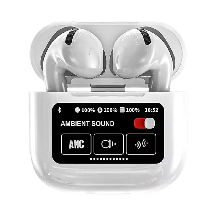 AURICULARES INALÁMBRICOS A12 PRO BLANCO - 1