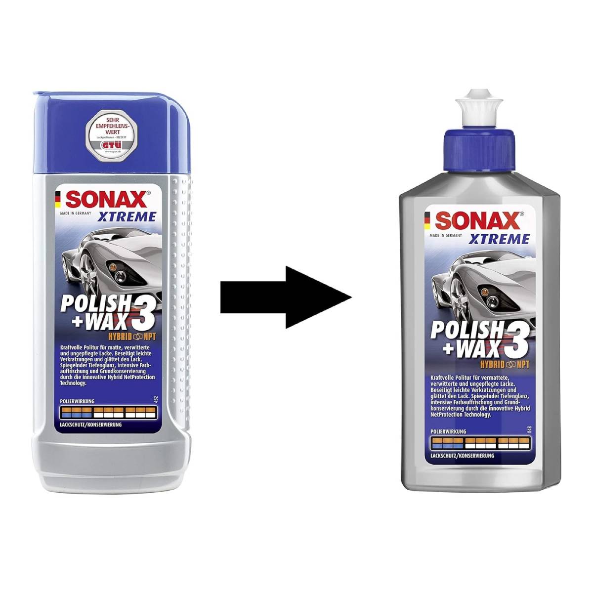 CERA SONAX XTREME  NANOPRO 1 - 250 ML - 4