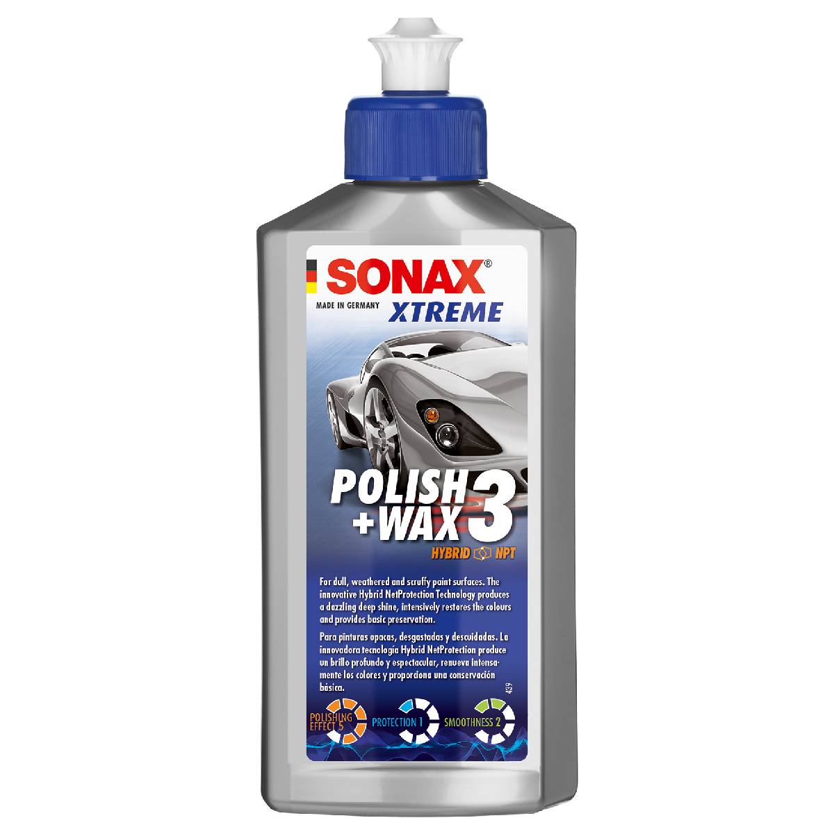 SONAX CERA Y POLISH NANOPRO 3 XTREME 250 ML - 1