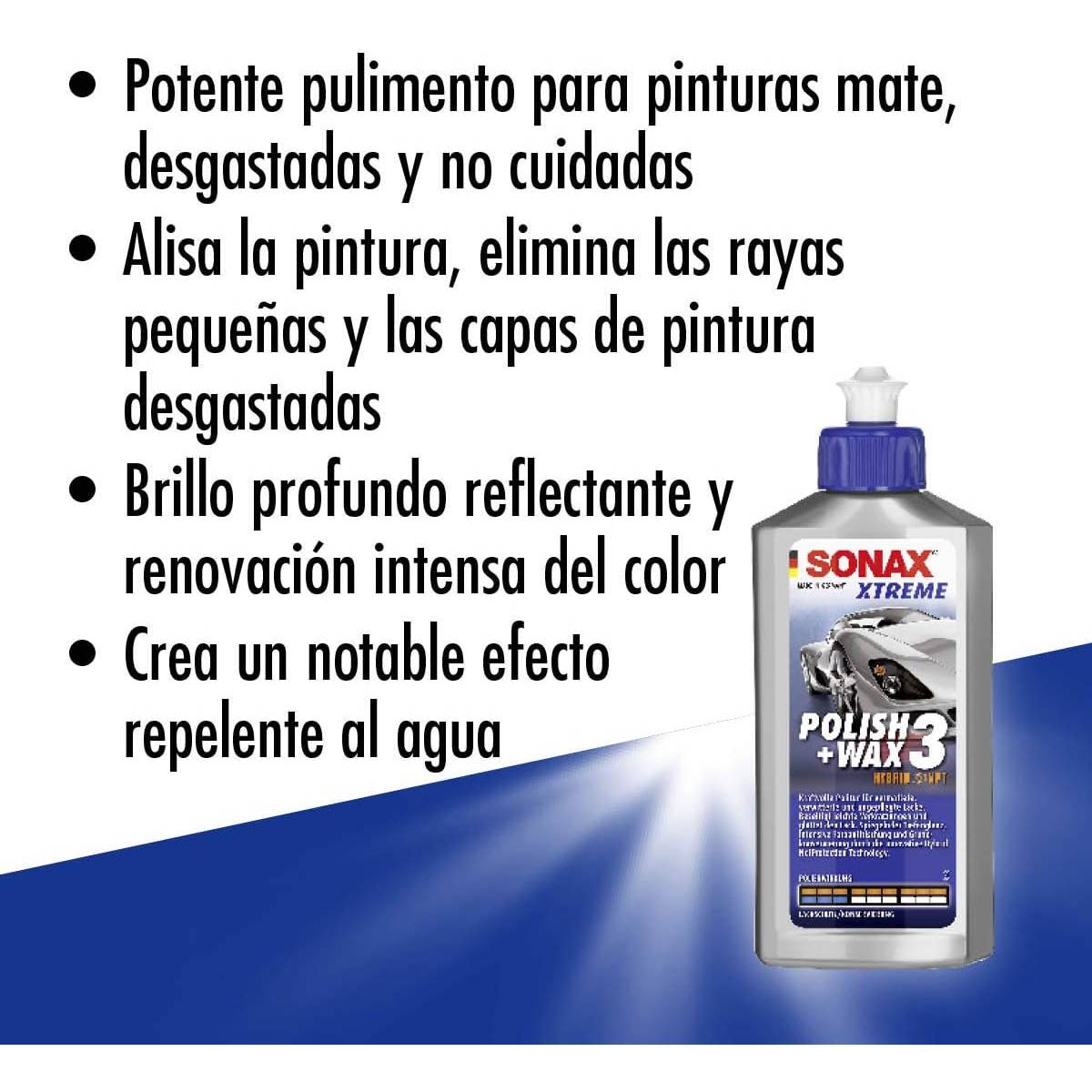 SONAX CERA Y POLISH NANOPRO 3 XTREME 250 ML - 2