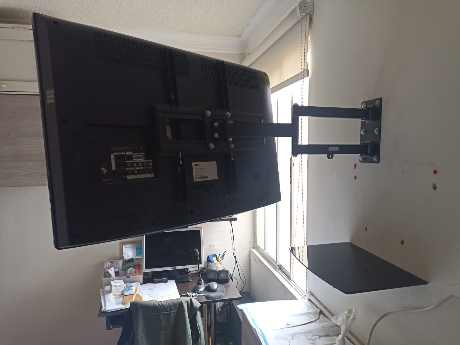 RACK PARA TV MOVIBLE DOBLE BRAZO // 32" - 55" // SOPORTE PARA TV - 5